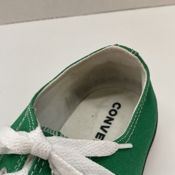 Converse Unisex M 12 W 14 green sneakers - Picture 10 of 11